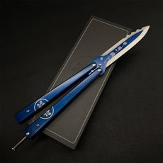 Black Rose Butterfly Knife